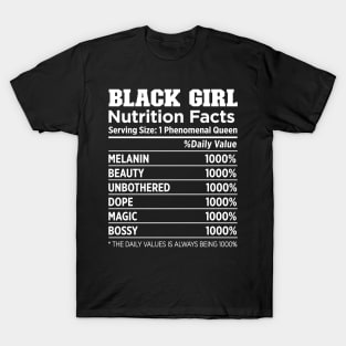 Black Girl Nutrition T-Shirt